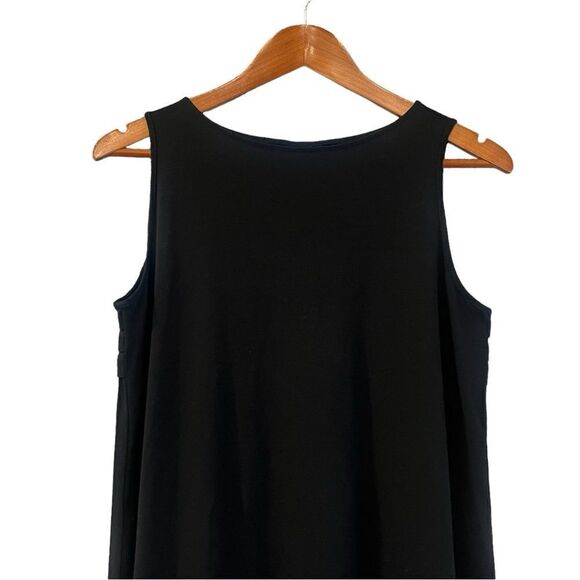 J. Jill black wearever slip dress. Size small - Picture 2 of 8